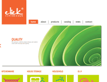 Tablet Screenshot of click-plast.com